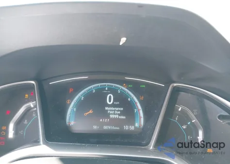 2018 Honda Civic Touring from USA, damaged, VIN JHMFC1F97JX012327